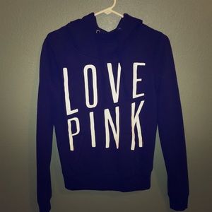 “Love Pink” Hooded Sweatshirt